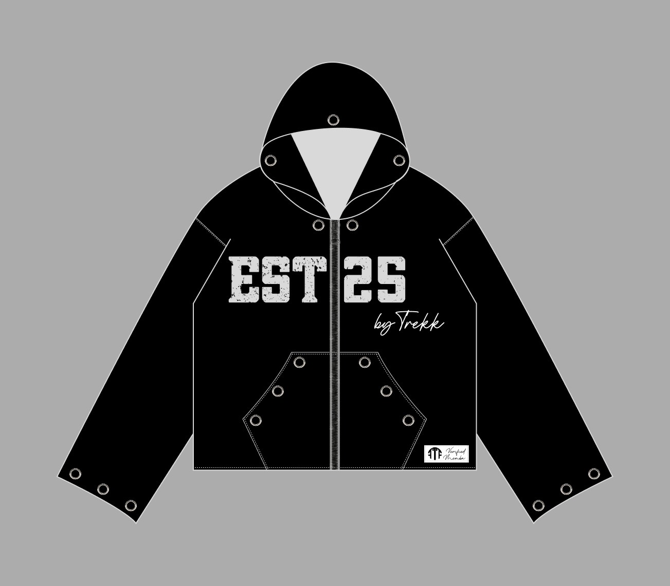 EST.25 Grunge Hoodie